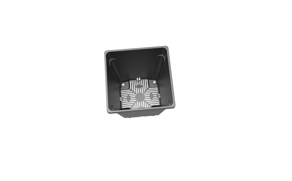 Vierkante pot 10L R2