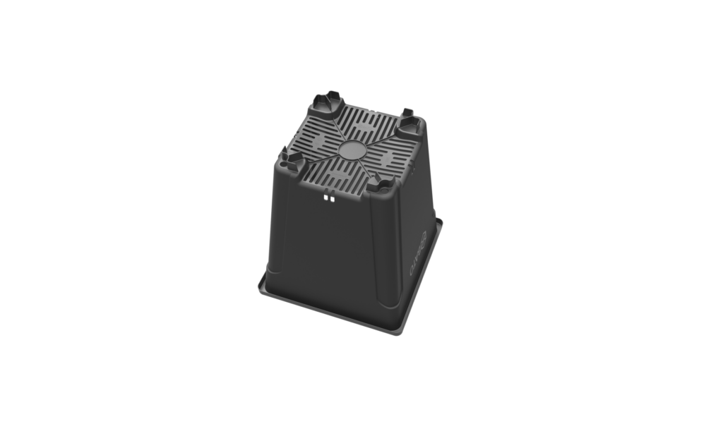 Vierkante pot 10L R3