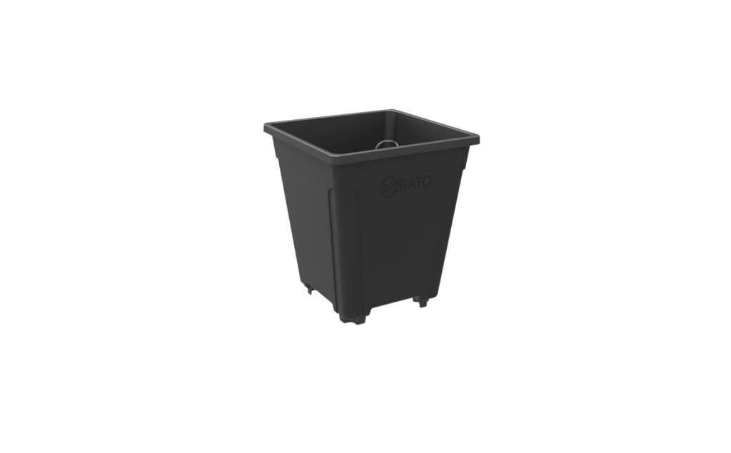 Vierkante pot 10L R4