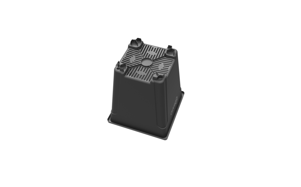 Vierkante pot 10L R6