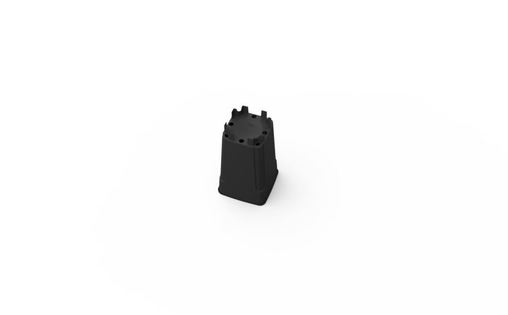 Vierkante pot 1,8L – 2016 – M0153-Bottom
